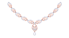 14K Gold & Diamond Necklace Set KRI44025N