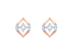 18K Gold & Diamond Women Stud Earring KRK30038