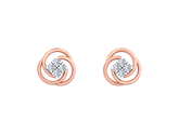 18K Gold & Diamond Women Stud Earring KRK30043