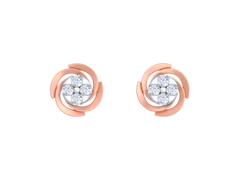 18K Gold & Diamond Women Earring KRK30044