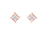 18K Gold & Diamond Women Stud Earring KRK30045