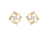 18K Gold & Diamond Women Stud Earring KRK40088E