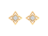 18K Gold & Diamond Women Stud Earring KRK40091E