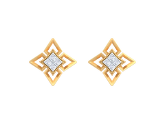 18K Gold & Diamond Women Earring KRK40091E