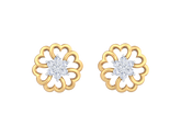18K Gold & Diamond Women Stud Earring KRK40092E