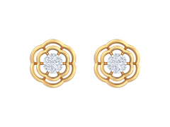 18K Gold & Diamond Women Earring KRK40093E