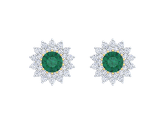 18K Gold & Diamond Women Earring KRK40094E