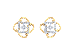 18K Gold & Diamond Women Earring KRK40097E