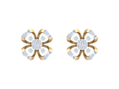 18K Gold & Diamond Women Earring KRK40104E
