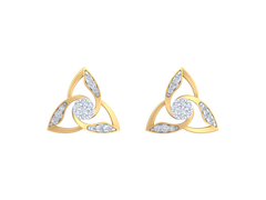 18K Gold & Diamond Women Stud Earring KRK40106E