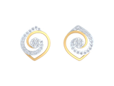 18K Gold & Diamond Women Stud Earring KRK40107E