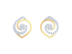 18K Gold & Diamond Women Earring KRK40107E