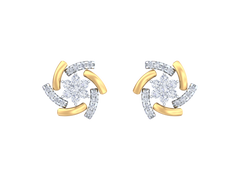 18K Gold & Diamond Women Earring KRK40108E