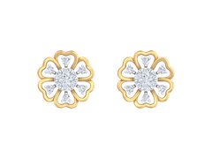 18K Gold & Diamond Women Stud Earring KRK40110E