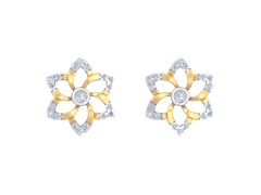 18K Gold & Diamond Women Stud Earring KRK40111E