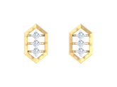 18K Gold & Diamond Women Stud Earring KRK40112E