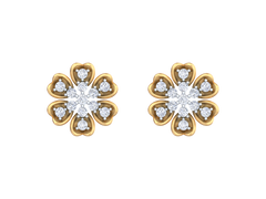 18K Gold & Diamond Women Stud Earring KRK40113E