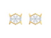 18K Gold & Diamond Women Stud Earring KRK40114E