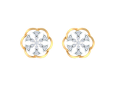18K Gold & Diamond Women Stud Earring KRK40115E