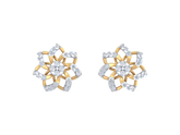 18K Gold & Diamond Women Stud Earring KRK40117E