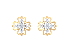 18K Gold & Diamond Women Stud Earring KRK40127E