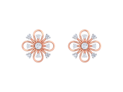 18K Gold & Diamond Women Earring KRK40184E