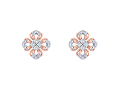 18K Gold & Diamond Women Stud Earring KRK40188E