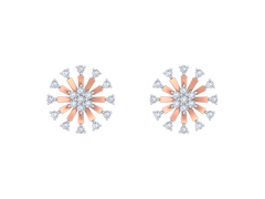 18K Gold & Diamond Women Stud Earring KRK40192E