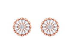 Gold & Diamond Women Stud Earring KRC40661E