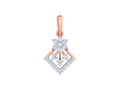 18K Gold & Diamond Pendant Set KRK40196P