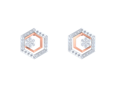 18K Gold & Diamond Women Earring KRK40197E