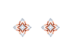 18K Gold & Diamond Women Stud Earring KRK40199E