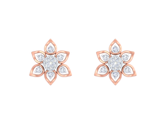 18K Gold & Diamond Women Stud Earring KRK40201E