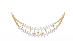 18K Gold & Diamond Mangalsutra For Women KRL90124