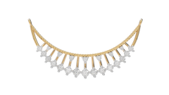 18K Gold & Diamond Mangalsutra For Women KRL90137
