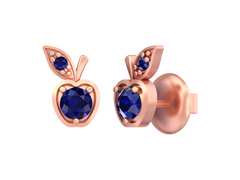 18K Gold & Diamond Women Earring KSK006