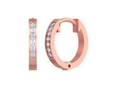 18K Gold & Diamond Women Earring KSK010