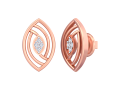 18K Gold & Diamond Women Earring KSK028