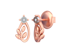 18K Gold & Diamond Women Earring KSK065