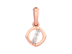 18K Gold & Diamond Dailywear Pendant KSK083