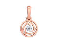 18K Gold & Diamond Pendant KSK084