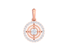 18K Gold & Diamond Dailywear Pendant KSK090