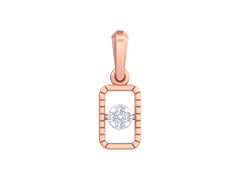 18K Gold & Diamond Dailywear Pendant KSK091