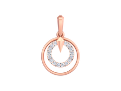 18K Gold & Diamond Pendant KSK101