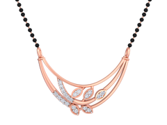 18K Gold & Diamond Tanmaniya For Women KSK207