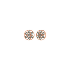 18K Gold & Diamond Women Earring KER-19