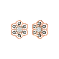 18K Gold & Diamond Earring For Women PER-204