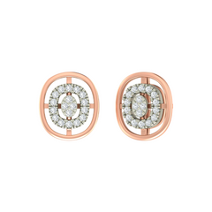 18K Gold & Diamond Earring For Women PER-221