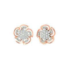 18K Gold & Diamond Earring For Women PER-226