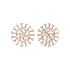 18K Gold & Diamond Earring For Women PER-289